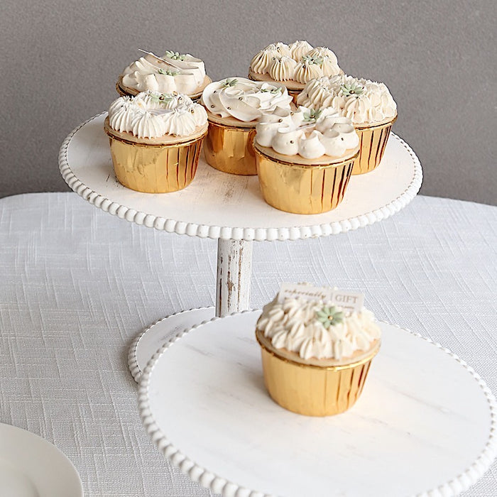 48 Metallic Foil Cupcake Liners - Gold