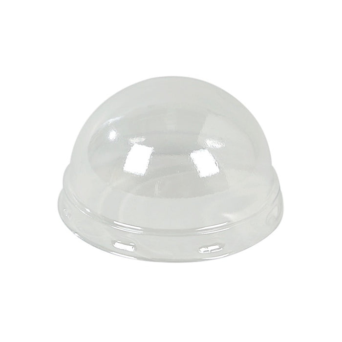 50 Plastic Dome Lids for Cupcake Liners - Clear