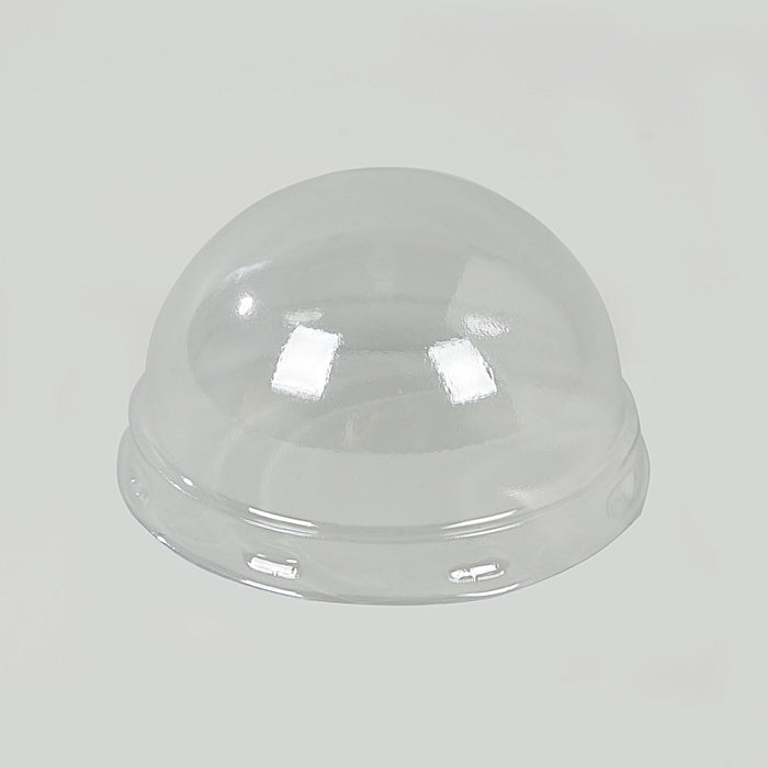 50 Plastic Dome Lids for Cupcake Liners - Clear