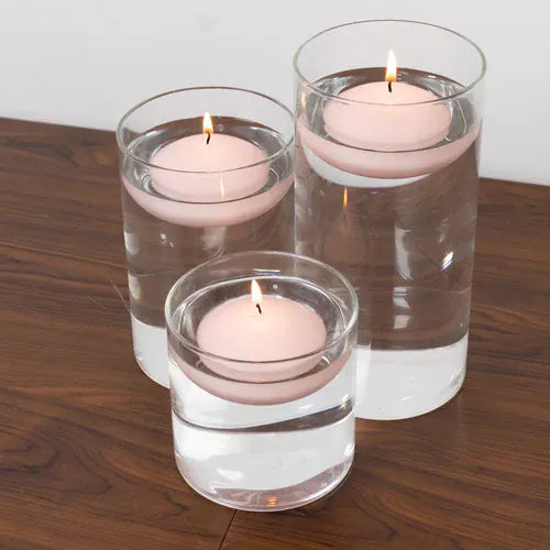 12 Round 3 in Unscented Floating Candles