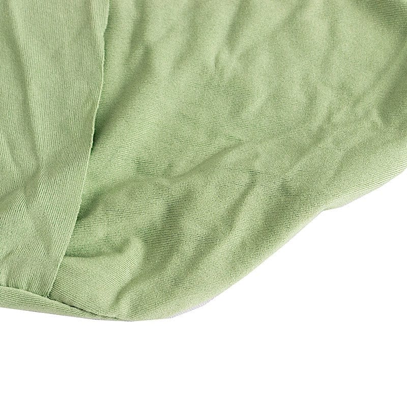 Spandex Stretchable Folding Chair Cover with Silver Rhinestone Buckled