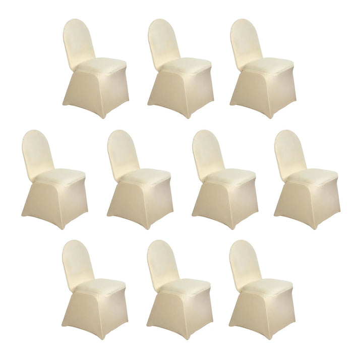 10 pcs Spandex Stretchable Chair Covers Wedding Party Decorations