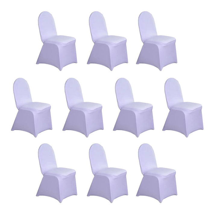 10 pcs Spandex Stretchable Chair Covers Wedding Party Decorations