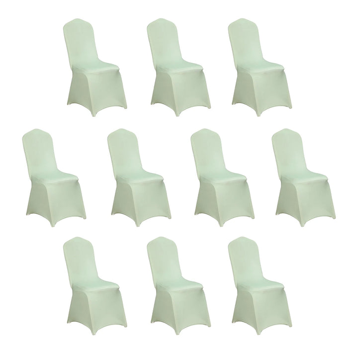 10 pcs Spandex Stretchable Chair Covers Wedding Party Decorations