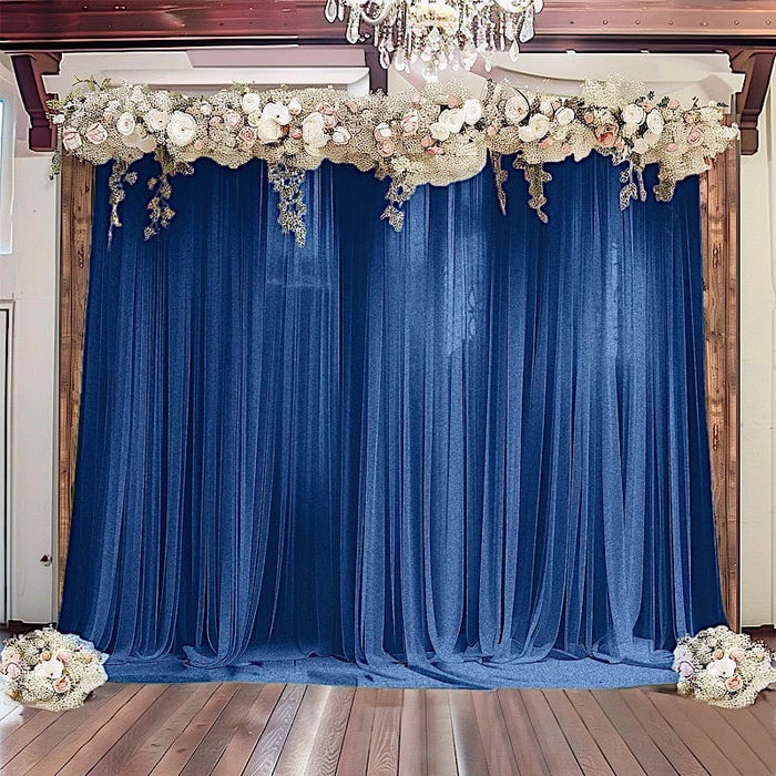 5 ft x 14 ft Sheer Chiffon Curtain Backdrop Drapery Panel
