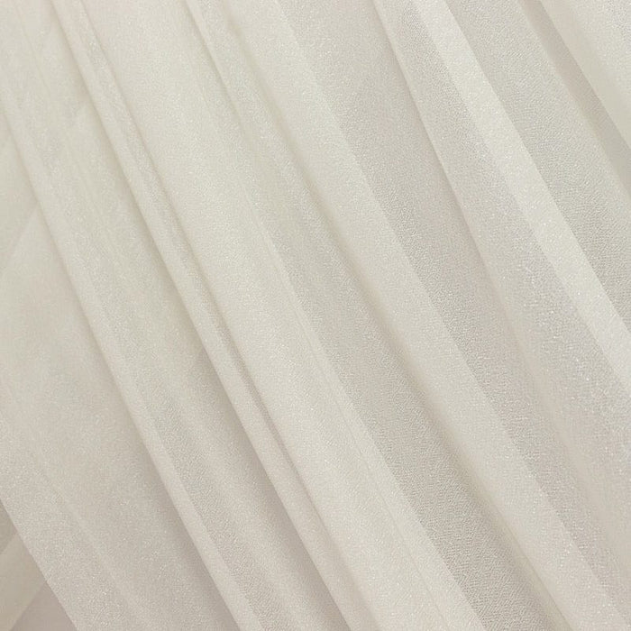 5 ft x 32 ft Sheer Chiffon Curtain Backdrop Drapery Panel