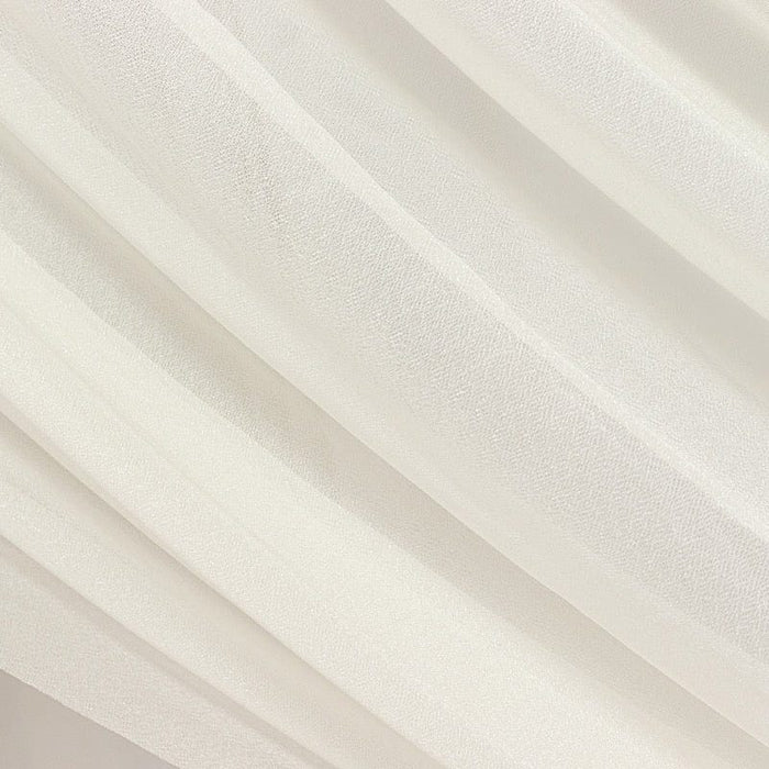 5 ft x 32 ft Sheer Chiffon Curtain Backdrop Drapery Panel