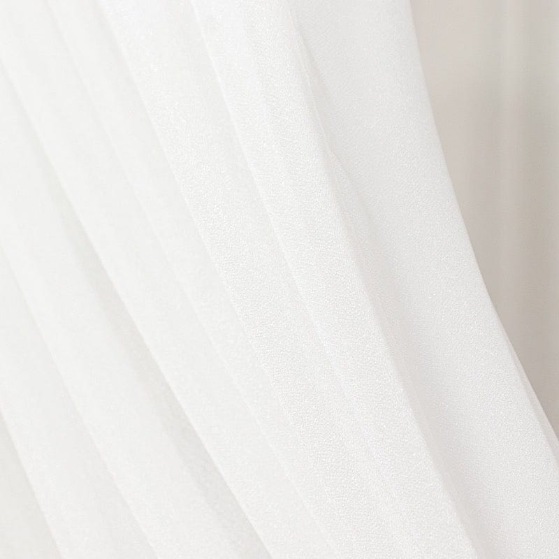 5 ft x 32 ft Sheer Chiffon Curtain Backdrop Drapery Panel
