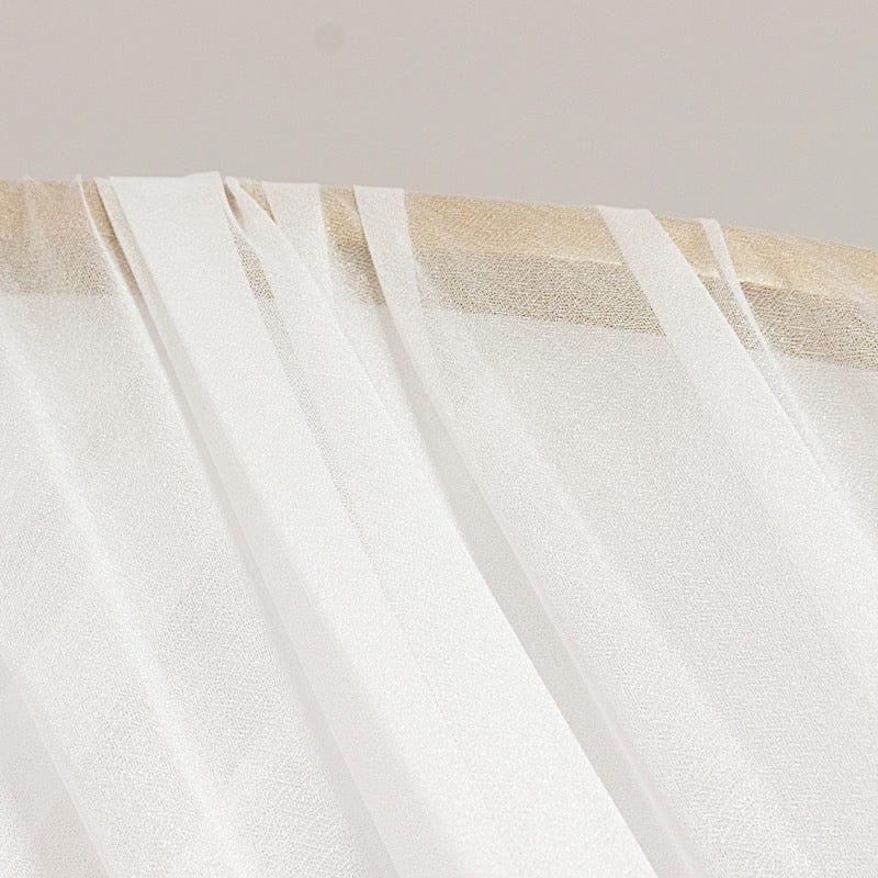5 ft x 32 ft Sheer Chiffon Curtain Backdrop Drapery Panel