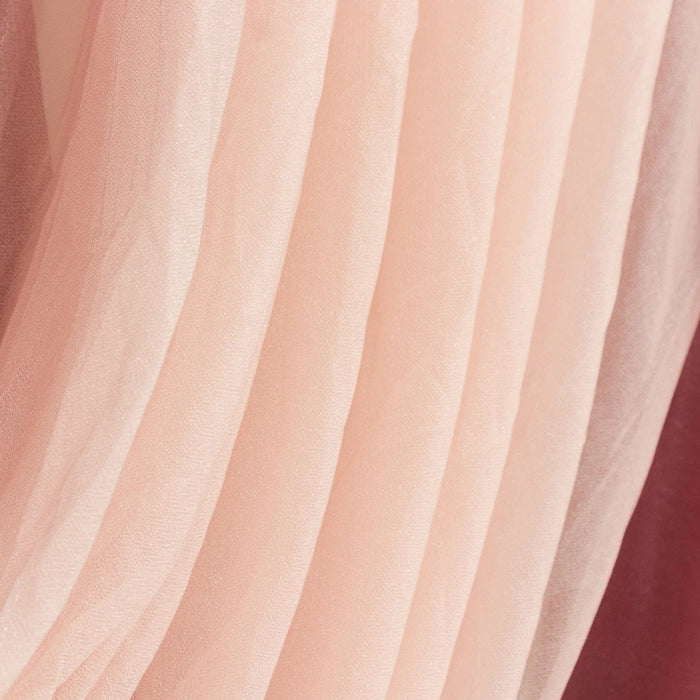 4 ft x 4 ft Sheer Chiffon Valance Curtain Backdrop Drapery Panel