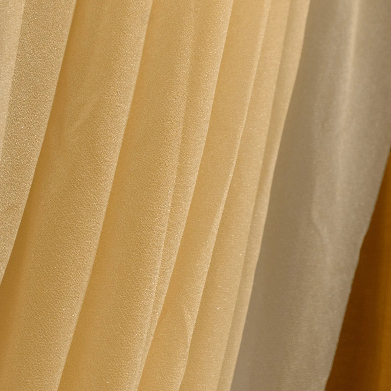 4 ft x 4 ft Sheer Chiffon Valance Curtain Backdrop Drapery Panel