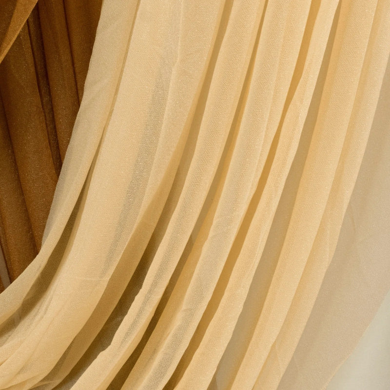 4 ft x 4 ft Sheer Chiffon Valance Curtain Backdrop Drapery Panel