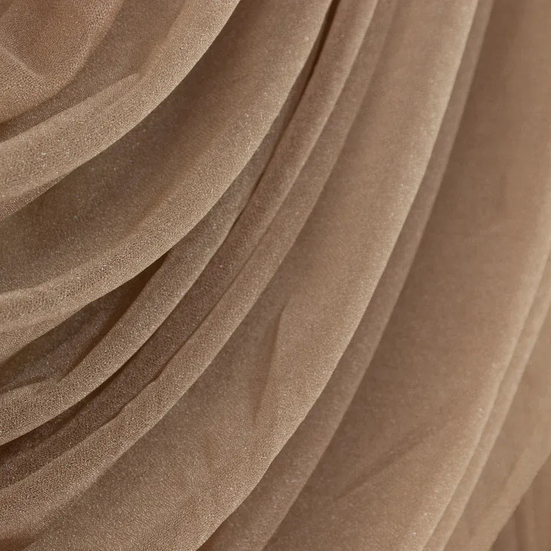 4 ft x 5 ft Sheer Chiffon Valance Curtain Backdrop Drapery Panel