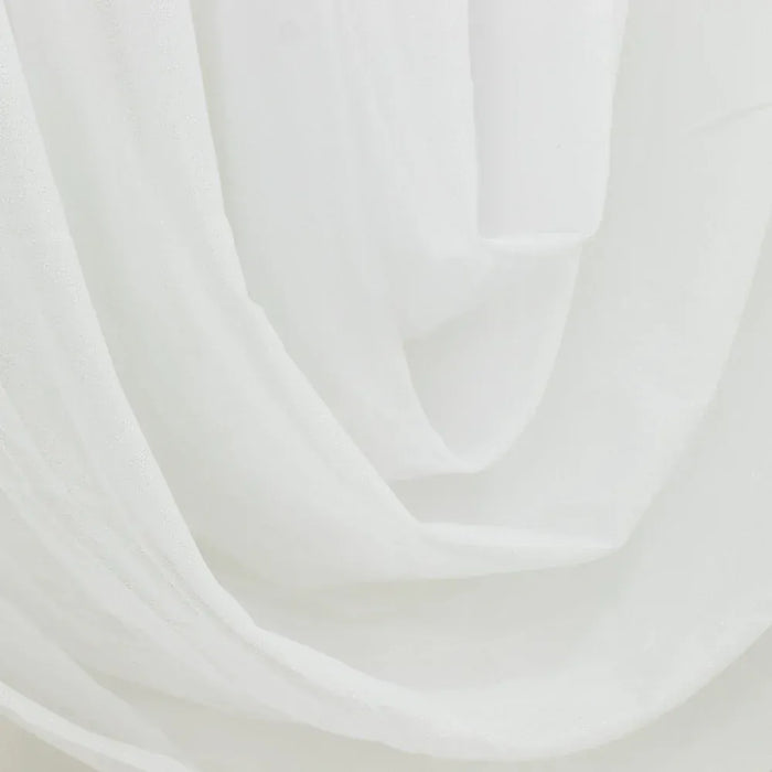 4 ft x 5 ft Sheer Chiffon Valance Curtain Backdrop Drapery Panel