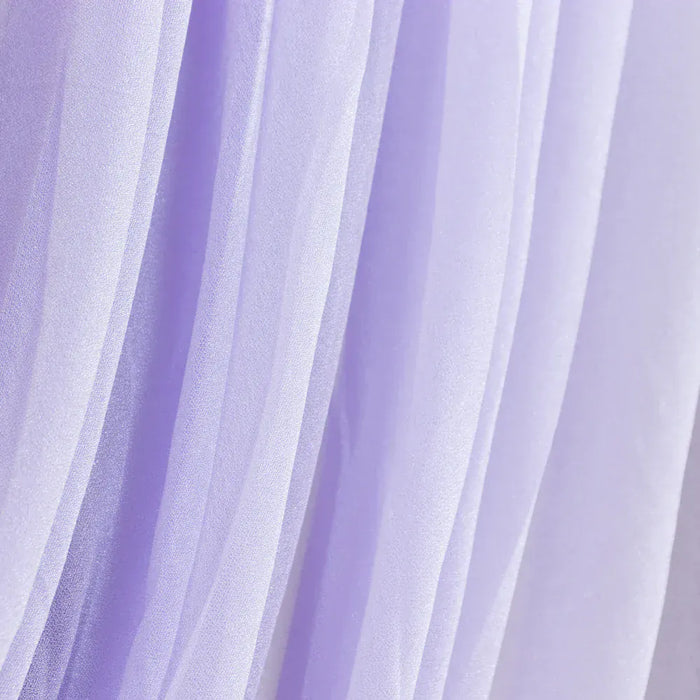 4 ft x 6 ft Sheer Chiffon Valance Curtain Backdrop Drapery Panel