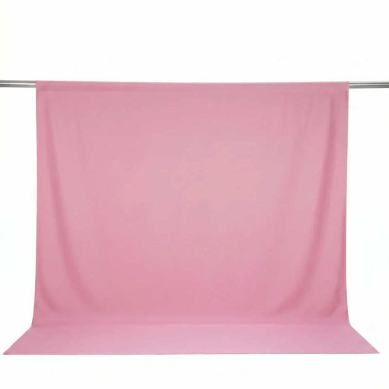 10 ft x 10 ft Polyester Backdrop Curtain Drape Panel with Rod Pocket