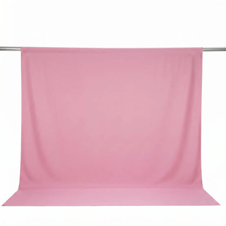 10 ft x 10 ft Polyester Backdrop Curtain Drape Panel with Rod Pocket