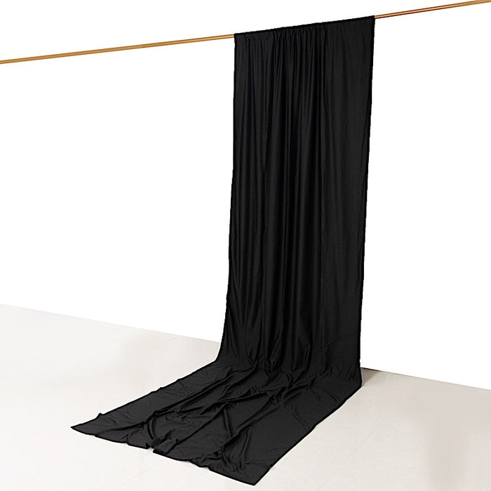 14 ft Scuba Polyester Backdrop Drape Curtain with Rod Pockets