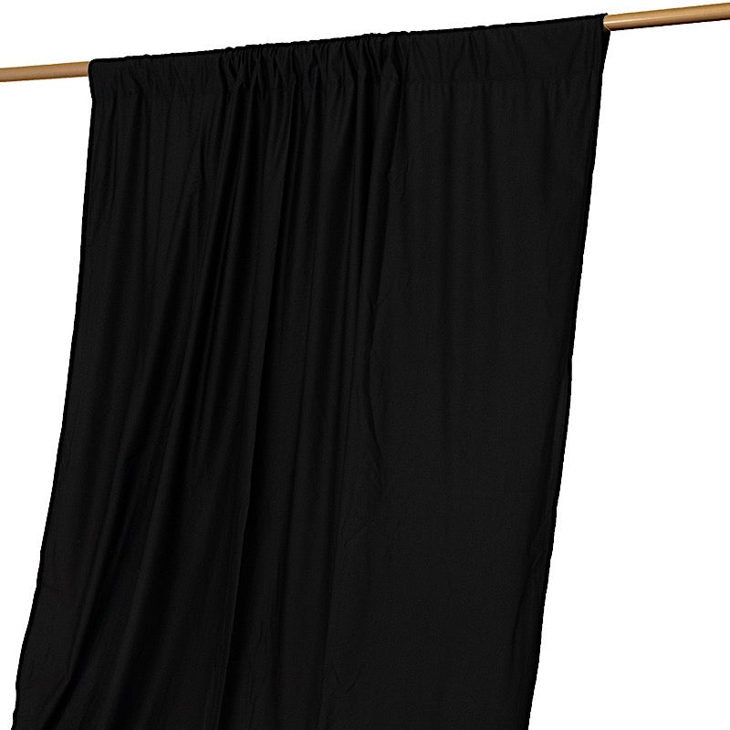 14 ft Scuba Polyester Backdrop Drape Curtain with Rod Pockets