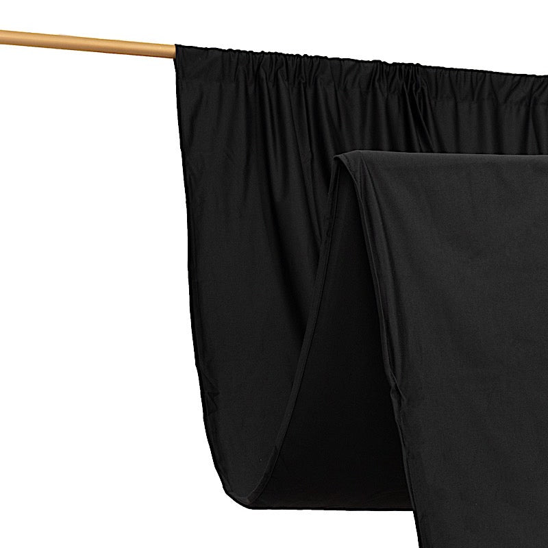 14 ft Scuba Polyester Backdrop Drape Curtain with Rod Pockets