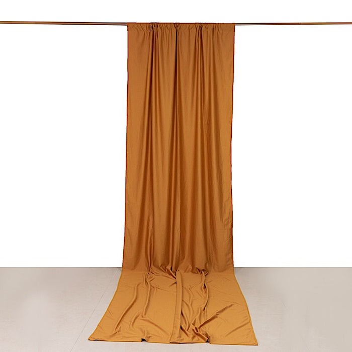 14 ft Scuba Polyester Backdrop Drape Curtain with Rod Pockets