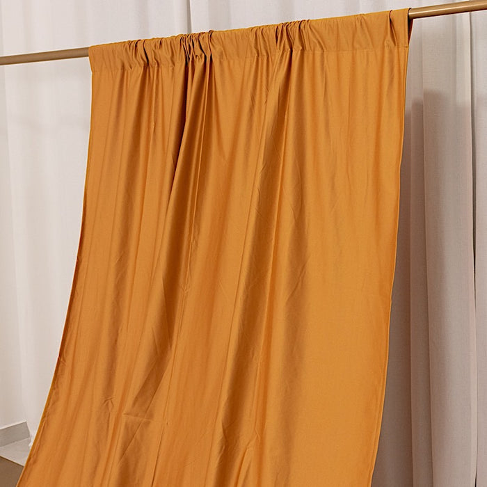 14 ft Scuba Polyester Backdrop Drape Curtain with Rod Pockets