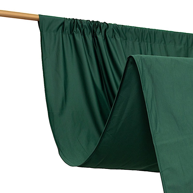 14 ft Scuba Polyester Backdrop Drape Curtain with Rod Pockets