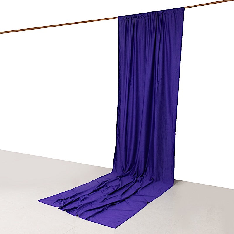 14 ft Scuba Polyester Backdrop Drape Curtain with Rod Pockets