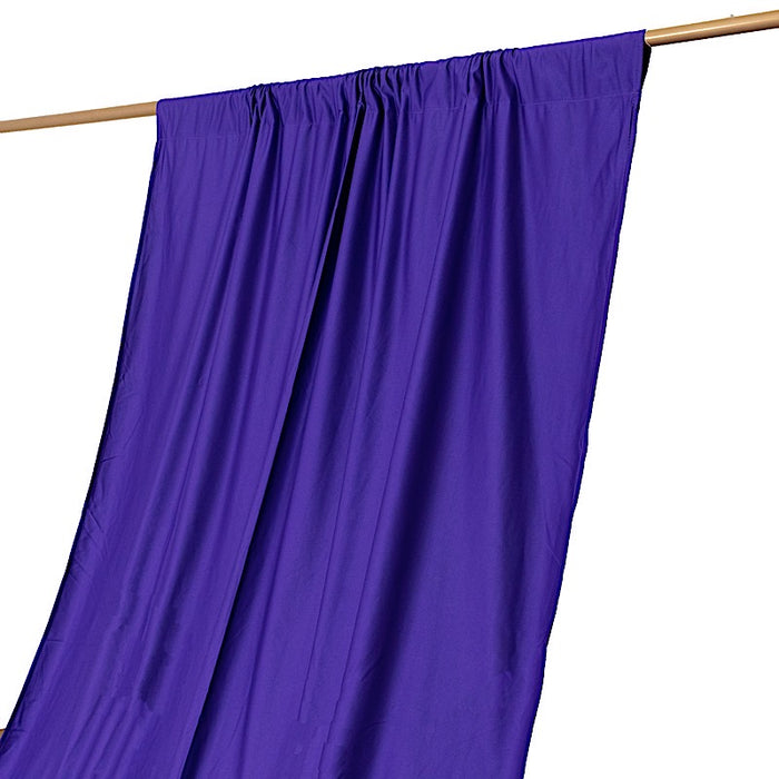 14 ft Scuba Polyester Backdrop Drape Curtain with Rod Pockets