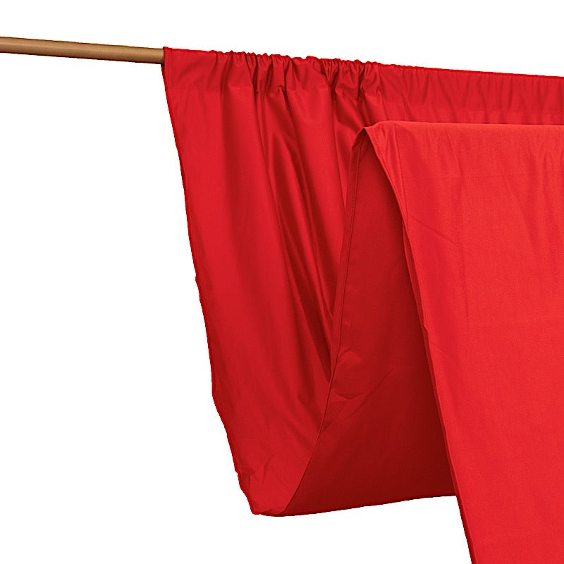 14 ft Scuba Polyester Backdrop Drape Curtain with Rod Pockets