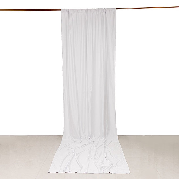 14 ft Scuba Polyester Backdrop Drape Curtain with Rod Pockets