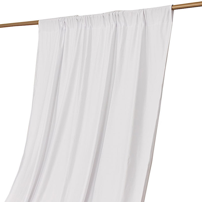 14 ft Scuba Polyester Backdrop Drape Curtain with Rod Pockets