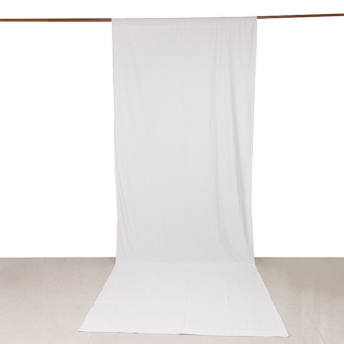 14 ft Scuba Polyester Backdrop Drape Curtain with Rod Pockets