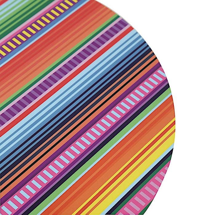 10 Mexican Serape Fiesta Paper Placemats - Assorted