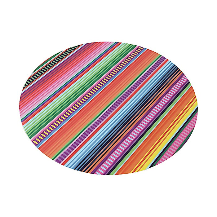 10 Mexican Serape Fiesta Paper Placemats - Assorted