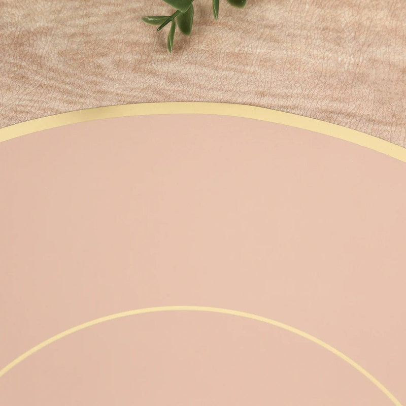 50 Round 13" Disposable Paper Table Placemats