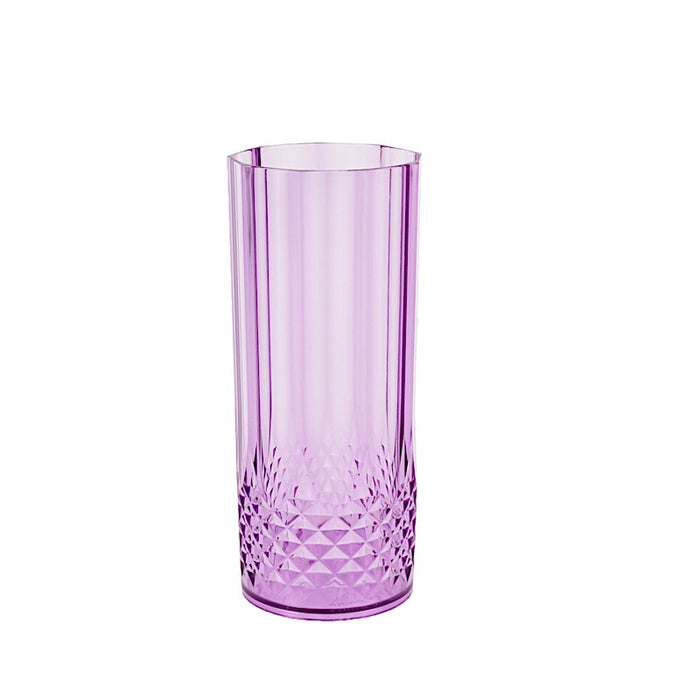 6 pcs 14 oz Crystal Plastic Drinking Glasses - Disposable Tableware