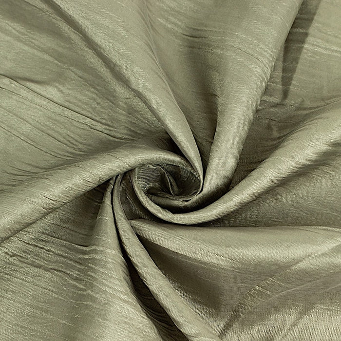 54" x 10 yards Accordion Crinkled Taffeta Fabric Bolt