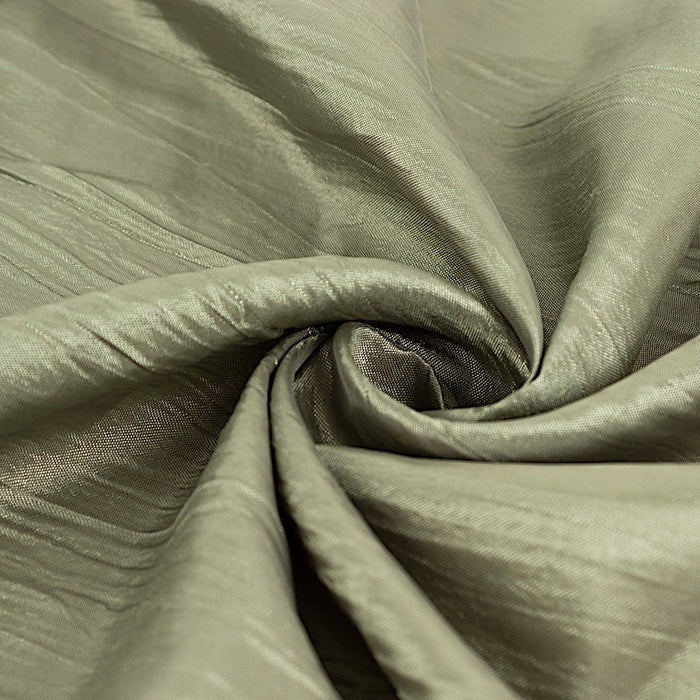 54" x 10 yards Accordion Crinkled Taffeta Fabric Bolt