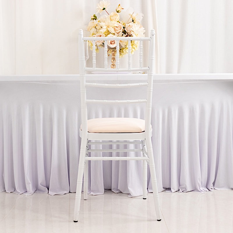 5 Spandex Chiavari Chair Cushion Covers