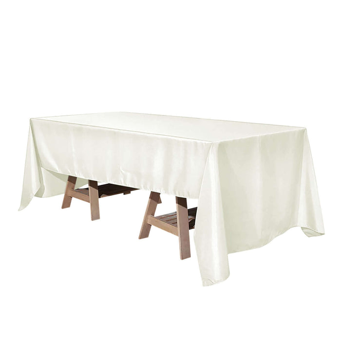 60" x 126" Premium Polyester Rectangular Tablecloth