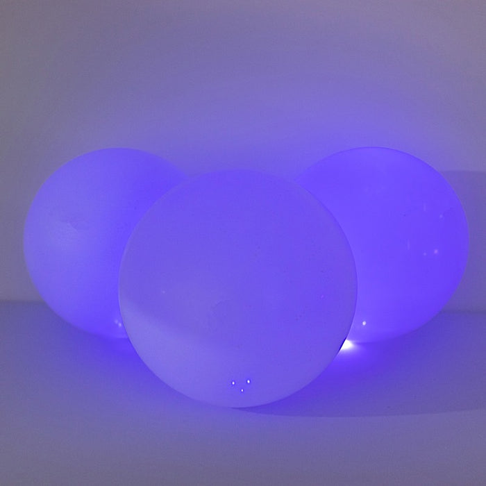 50 pcs 0.5" wide LED Orbs Battery Operated Round Balloon Lights