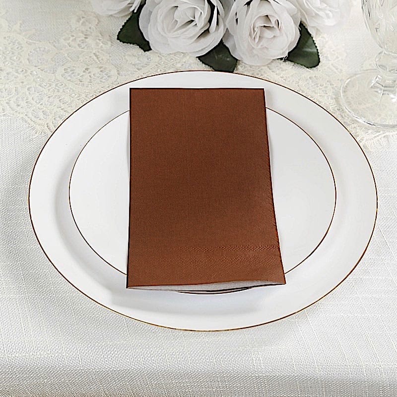 50 Soft 2 Ply Dinner Cocktail Paper Napkins