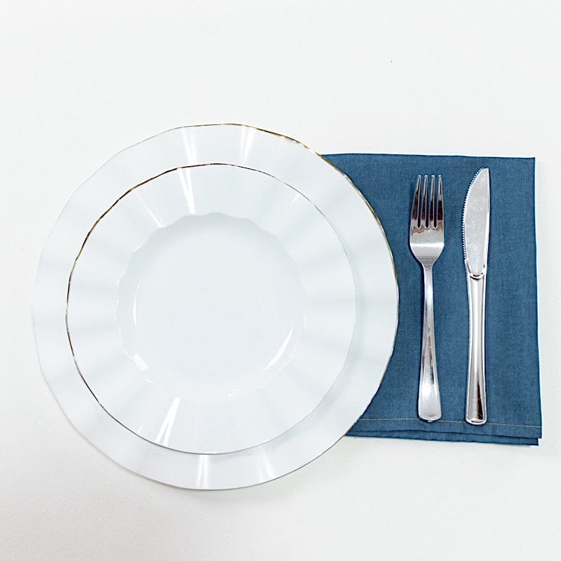 5 Polyester Table Napkins 17" x 17"