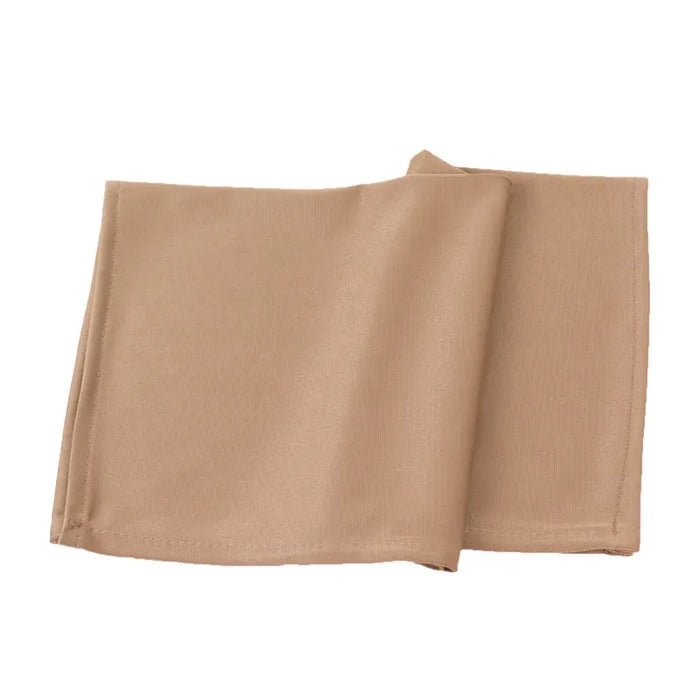 5 Pack 17" x 17" Scuba Wrinkle-Free Reusable Cloth Napkins