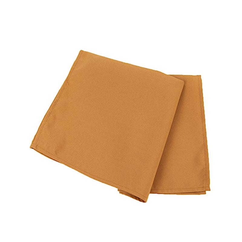 5 Premium 20" x 20" Polyester Dinner Table Napkins
