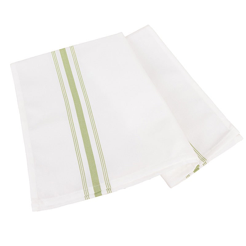 10 Polyester Napkins with Stripes 18