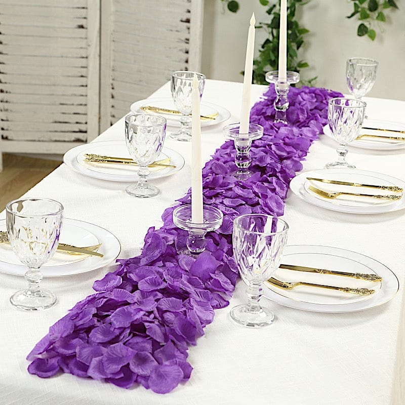 500 Silk Rose Petals Wedding Decorations