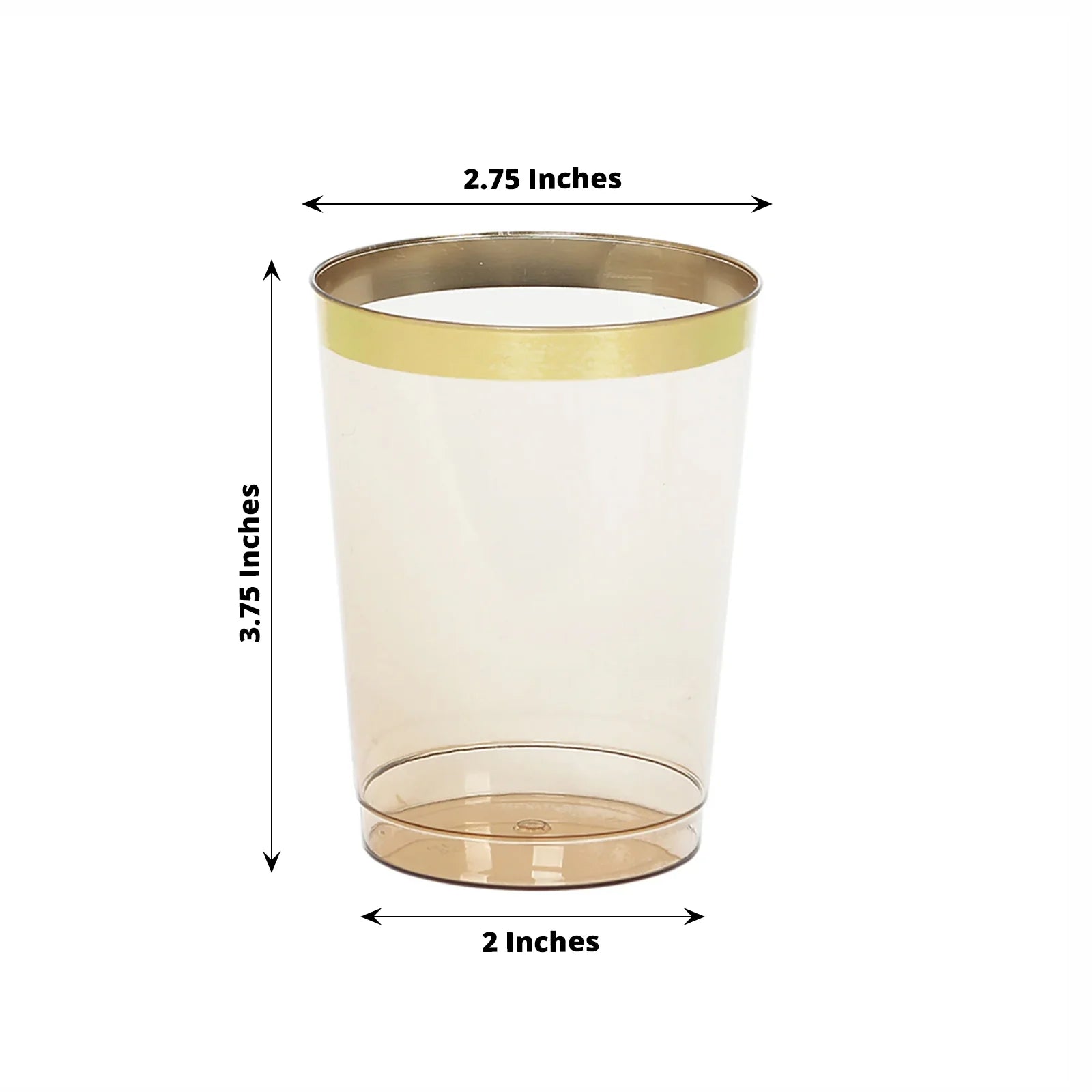 25 pcs 10 oz. Plastic Cups - Disposable Tableware