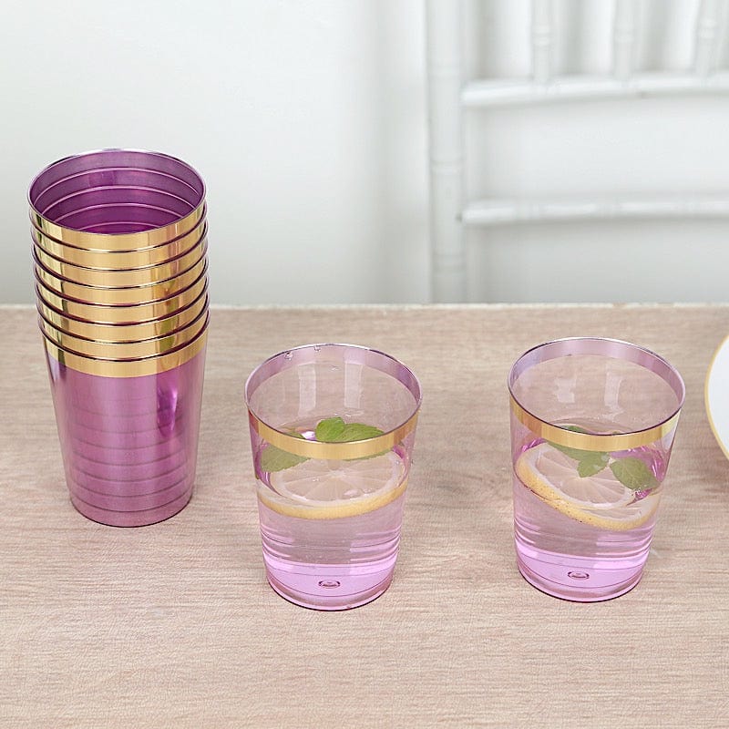 25 pcs 10 oz. Plastic Cups - Disposable Tableware